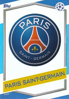 Club Emblem Paris Saint-Germain 2016/17 Topps Match Attax CL Logo #PSG01